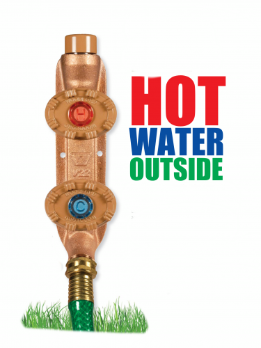 Hot And Cold Water Faucets Outside Junctioneer