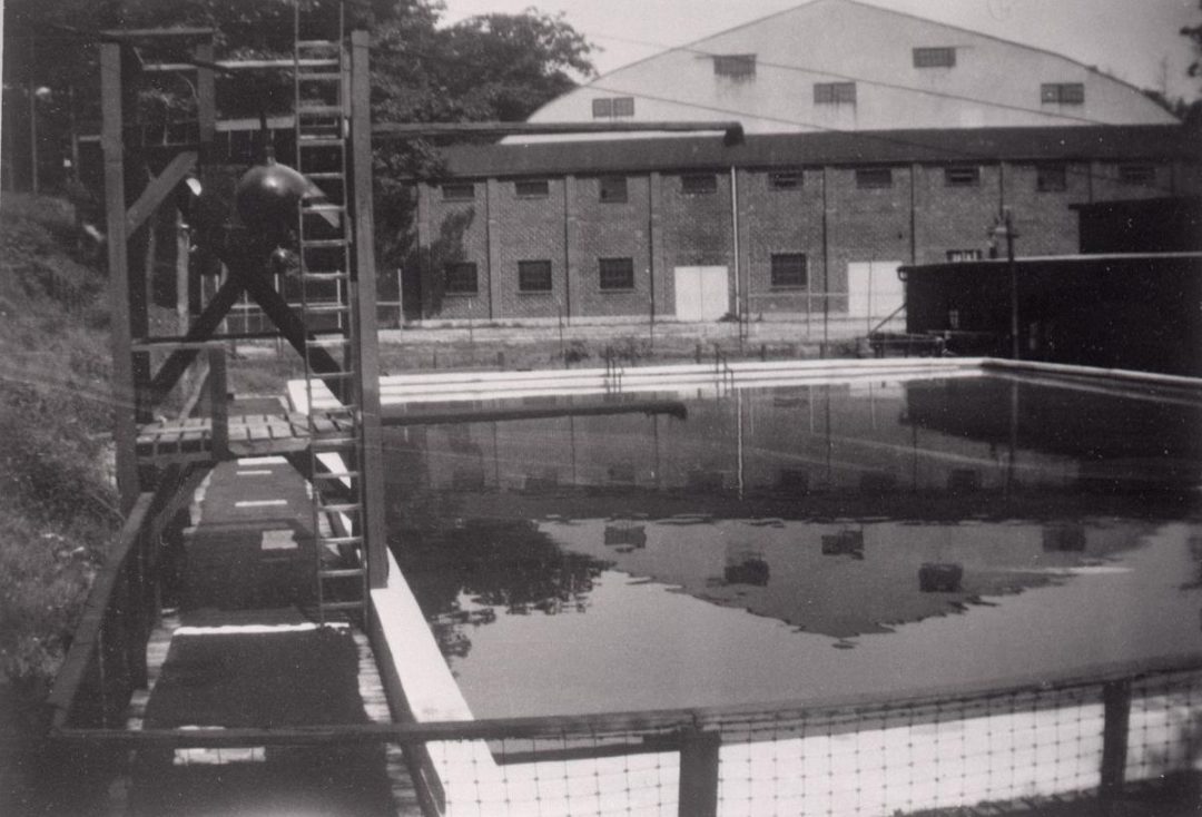 Ravina Gardens, foot of Rowland Street, swiming pool Date 1930